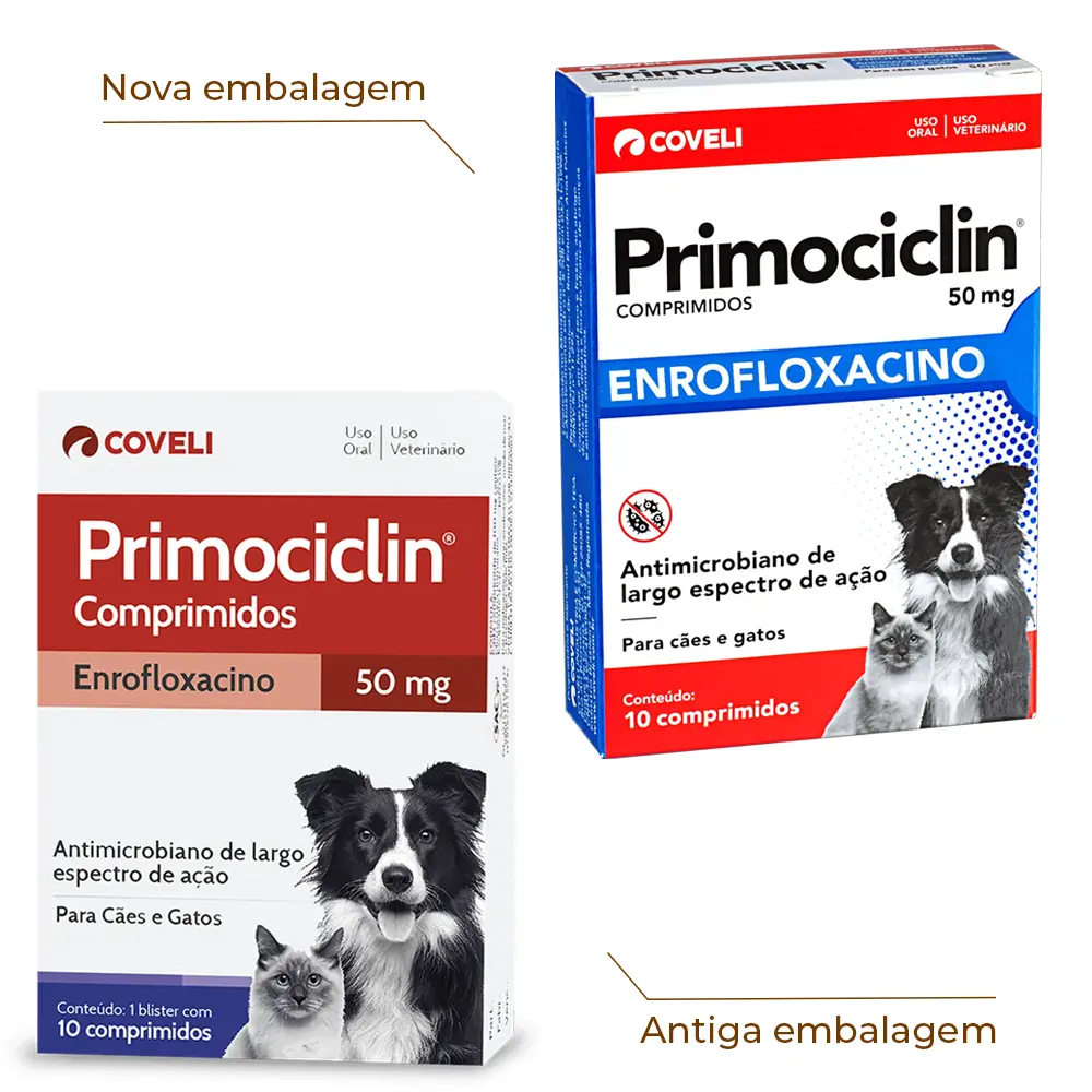 Antimicrobiano Primociclin 50mg Coveli